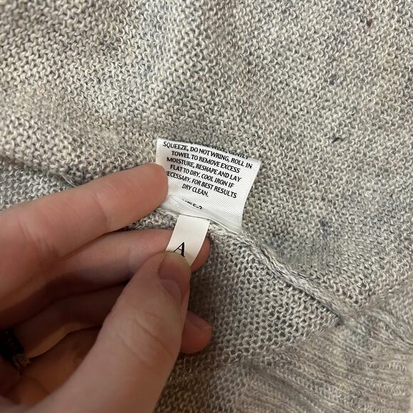 Eileen Fisher M Open Front Cardigan 100% Linen Lagenlook Minimalist Quiet Luxury - Picture 9 of 10